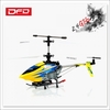 F162A 4 Channel Alloy 2.4G Remote Control RC Helicopter with Gyro Yellow