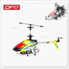 F162B 4 Channel Alloy 2.4G Remote Control RC Helicopter with Gyro Yellow