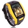 F6 Quad Band Bluetooth Touch Screen Watch Cell Phone with FM Camera Yellow