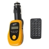FM Transmitter Modulator Car MP3 Player Yellow with USB SD/MMC Slot