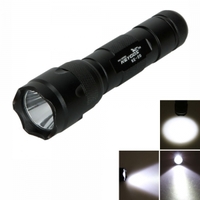 KEYGOS KE-20 CREE XML-T6 8W 700LM 5 Mode Flashlight Torch Black (1*18650)