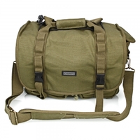 L3 CADEN Waterproof Canvas Shoulder Bag Army Green