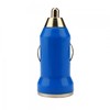 Mini USB Universal Car Charger Adapter for iPhone iPod MP4 PDA Blue