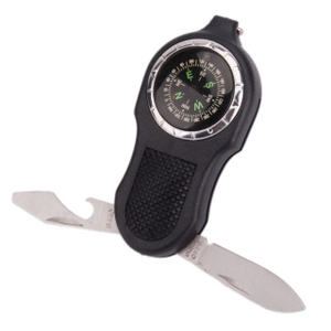 Multi Functional Pocket Knife Compass LED Light