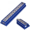 New 10 PORTS USB HUB 2.0 High Speed with Power Adapter Blue