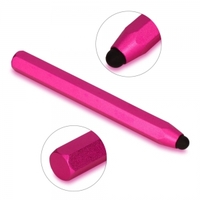 Pencil-shape Capacitance Stylus Pen for iPhone/iPod/iPad Peachblow