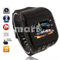 Q8 + 1.33" Triband Dual Card FM Touch Screen Watch Cell Phone with Spy Camera Bluetooth