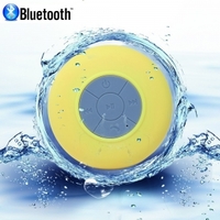 RZF BTS-06 Waterproof Bluetooth Speaker with Suction Cup Yellow