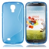 S-type TPU Case for Samsung Galaxy S4 SIV I9500 Blue
