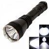 U-80 XML-T6 10W 900 Lumen 5 Mode Waterproof LED Flashlight Torch Black