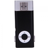 U Disk MP3 Player with TF Card Slot Black