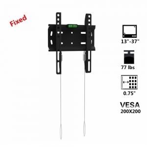 Ultra Slim 13-37 77lbs LCD LED Plasma TV Wall Mount Bracket