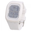 Unisex Multi-Functional Silicone Band Plastic Case Digital Touch Screen LED Wrist Watch White