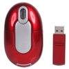 USB High Precision Wireless Optical Scroll Wheel Mouse Red Mouse
