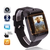 W08 Waterproof Quad Band FM Bluetooth Watch Phone Black