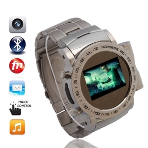 W980 Quad Band Phone Watch with Bluetooth