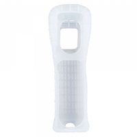 White Wireless Remote Silicone Case for Nintendo Wii