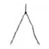 Zebra Stripe Elastic Braces Clip On Suspenders (White)