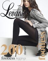 Levante 200 Denier Opaque Footless Tights