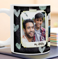 3 Photo Polaroid - My Daddy Mug [LargeMug]