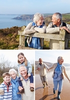3 Photo Upload Card - Large (A4) - By Funky Pigeon