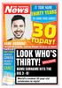 30th Birthday Photo Upload National News Birthday Card - A5 - By Funky Pigeon