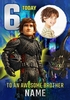 6 Today - How To Train Your Dragon Personalised Card - A5 - By Funky Pigeon
