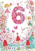 6th Fairy Toadstools Birthday Card - Daisy Patch - Large (A4) - By Funky Pigeon