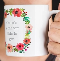 A Chance of Gin Personalised Mug [LargeMug]