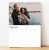 A4 Single Photo Upload Calendar