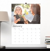 A4 Single Photo Upload Calender For Her