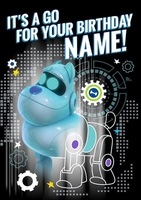 A.R.F Puppy Dog Pals Birthday Card - A6 - By Funky Pigeon