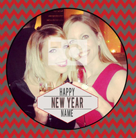 Aztec Summer - Happy New Year - Giant Square - By Funky Pigeon