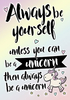 Be a Unicorn Birthday Card - Giant - By Funky Pigeon