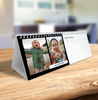 Black Border & Personalised Slim Photo & Text Calendar