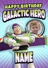 Buzz Lightyear Galactic Hero Photo Card - A5 - By Funky Pigeon