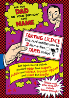 Completely Cuckoo - Birthday Fart - A6 - By Funky Pigeon