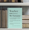 Define Love Teacher Notebook [A6]