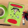 Definitely You Footy Fan Notebook [A4]