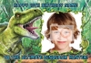 Dino - T Rex Green Photo Upload 2 - A5 - By Funky Pigeon