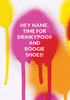Drinkypoos Personalised Card - Large (A4) - By Funky Pigeon