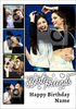 Essentials - Best Friends Card Multi Photo Upload Birthday - Large (A4) - By Funky Pigeon