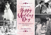 Essentials Photo Upload Wedding Day Card - Mum & Dad - Giant - By Funky Pigeon