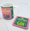 Everything Is Better With Gin Mug & Coaster Set