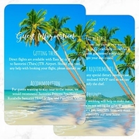 Exotic Beach Scene Guest Information