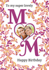 Folklore - Mum Birthday Card Photo Upload - Giant - By Funky Pigeon