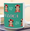 Frida Loca Personalised Mug [Colour]