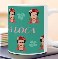 Frida Loca Personalised Mug [Colour]