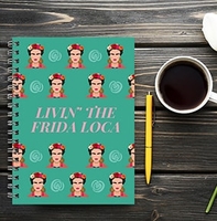 Frida Loca Personalised Notebook [A5]
