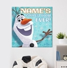 Frozen Coolest Room Personalised Canvas [Canvas-Square-20x20]